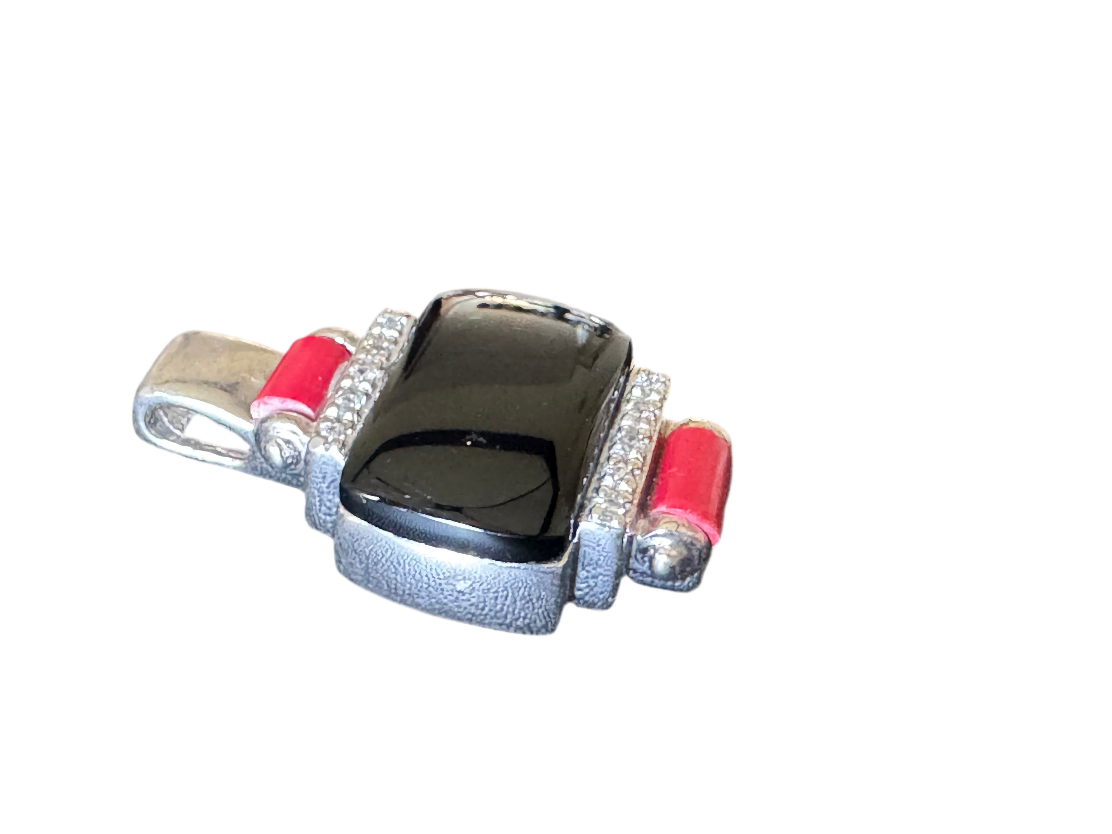 Pendant Onix coral