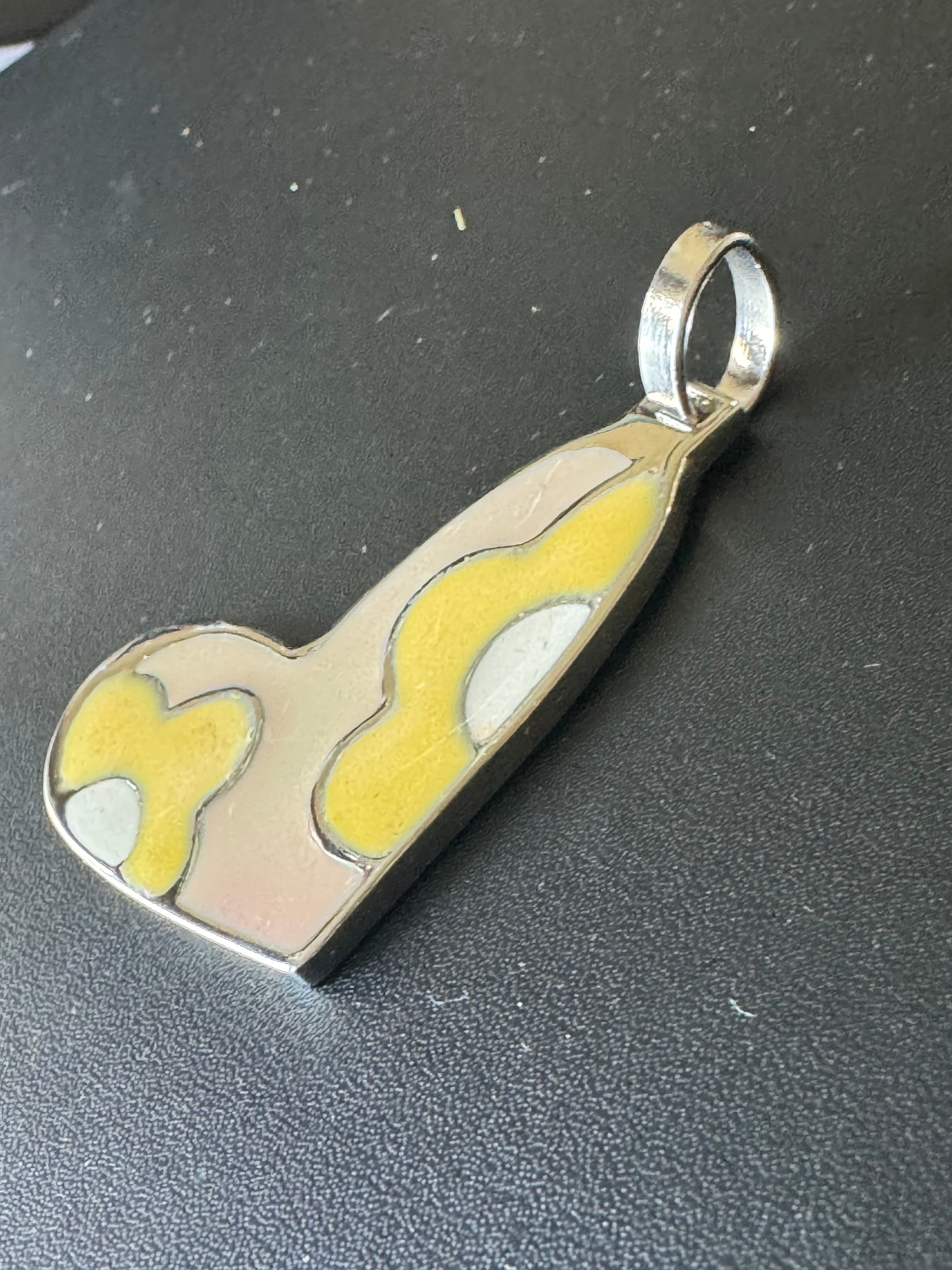 Handmade asymmetrical heart