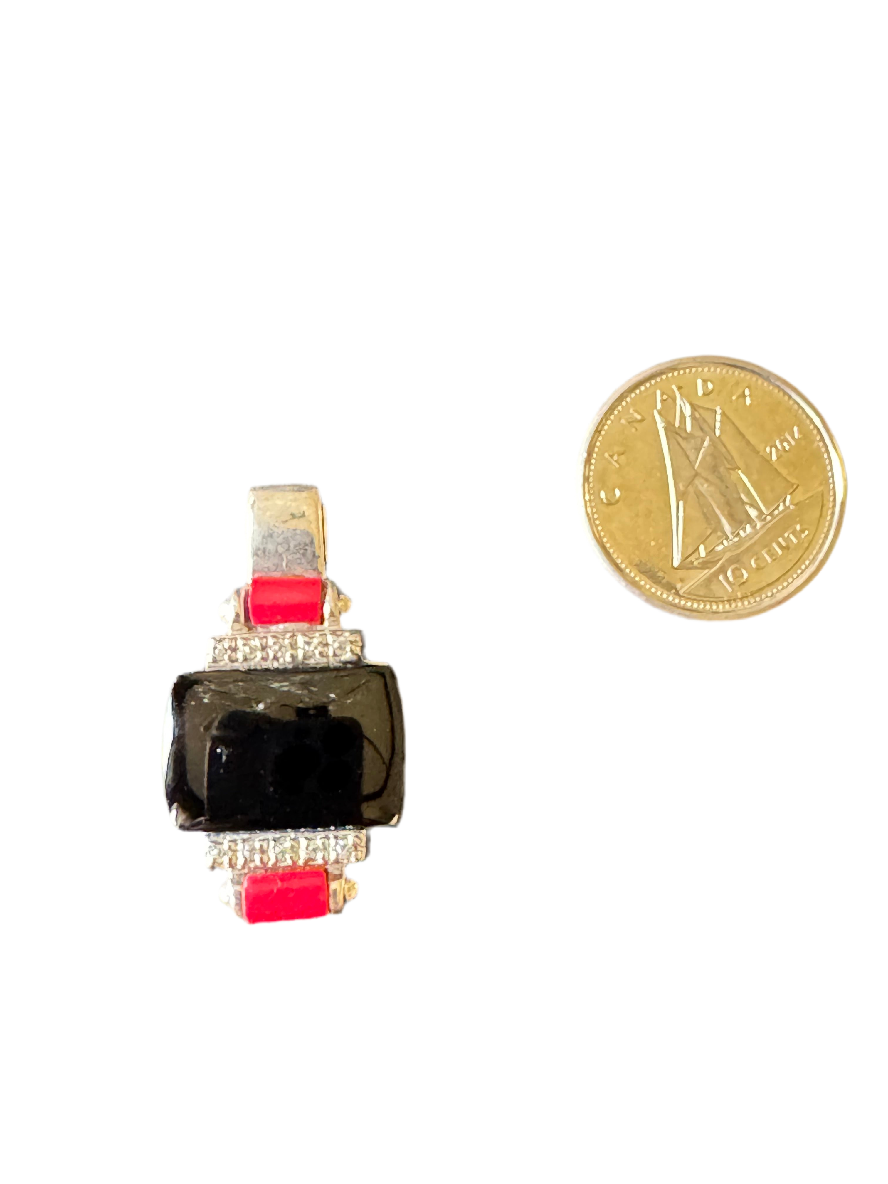 Pendant Onix coral