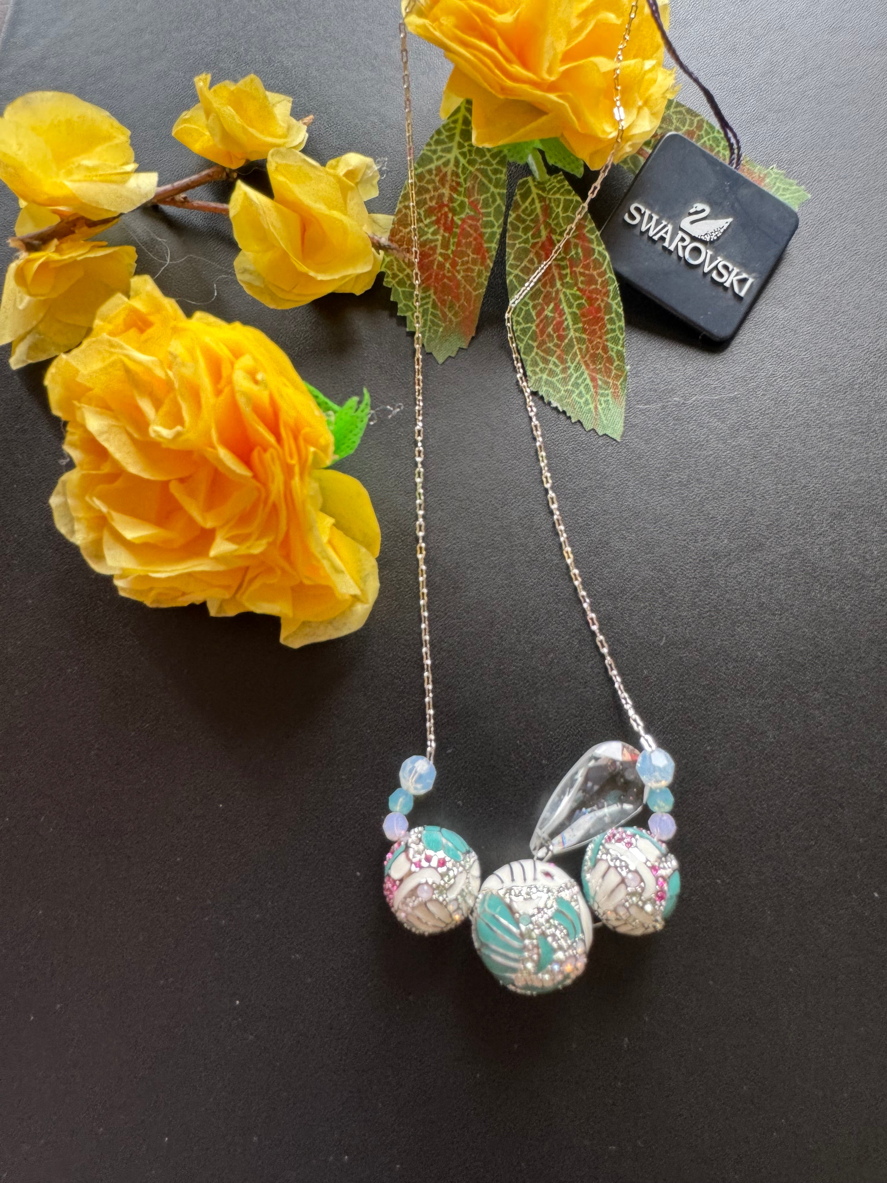 Swarovski necklace rare