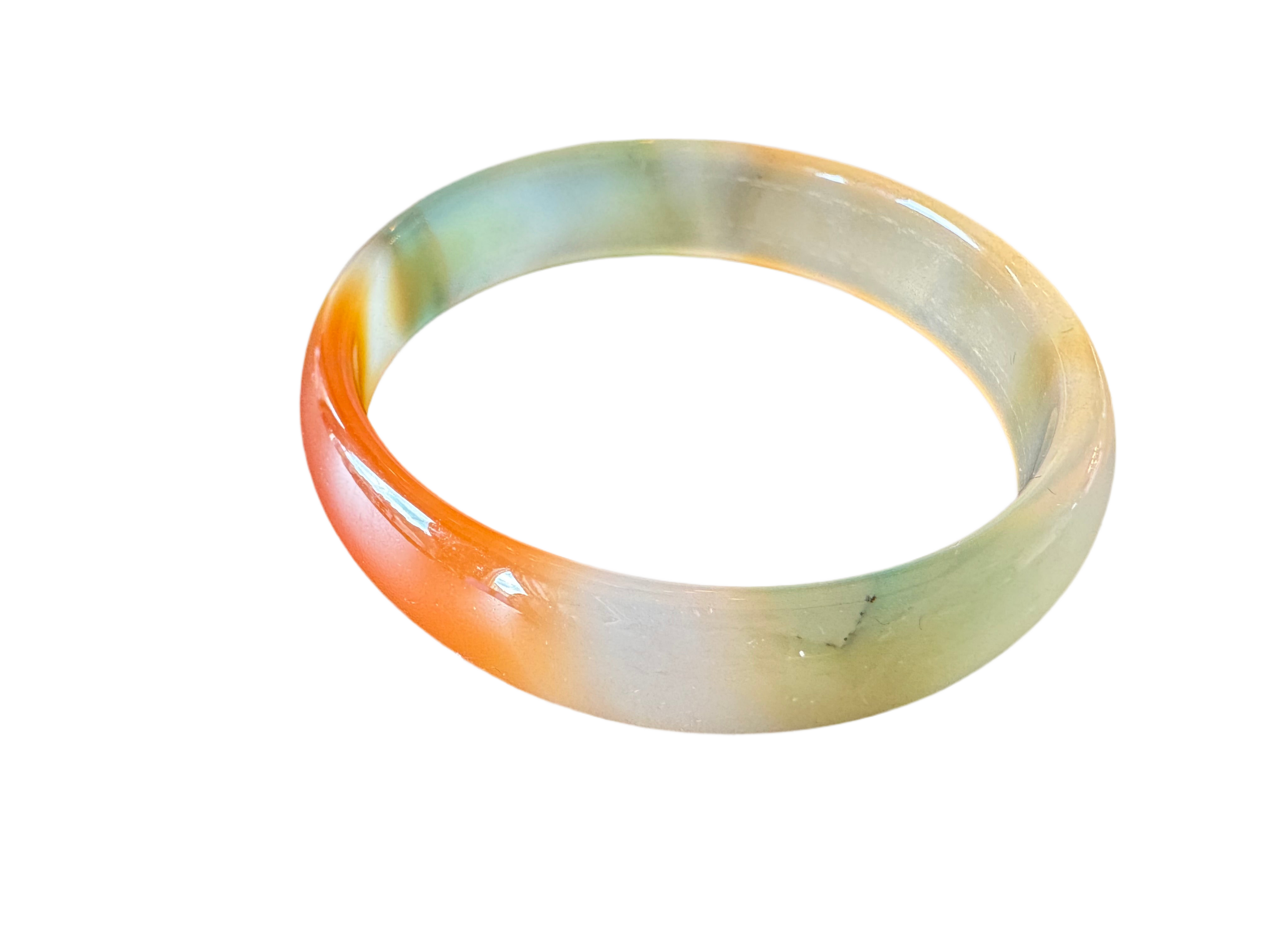 Bangle agate jade new