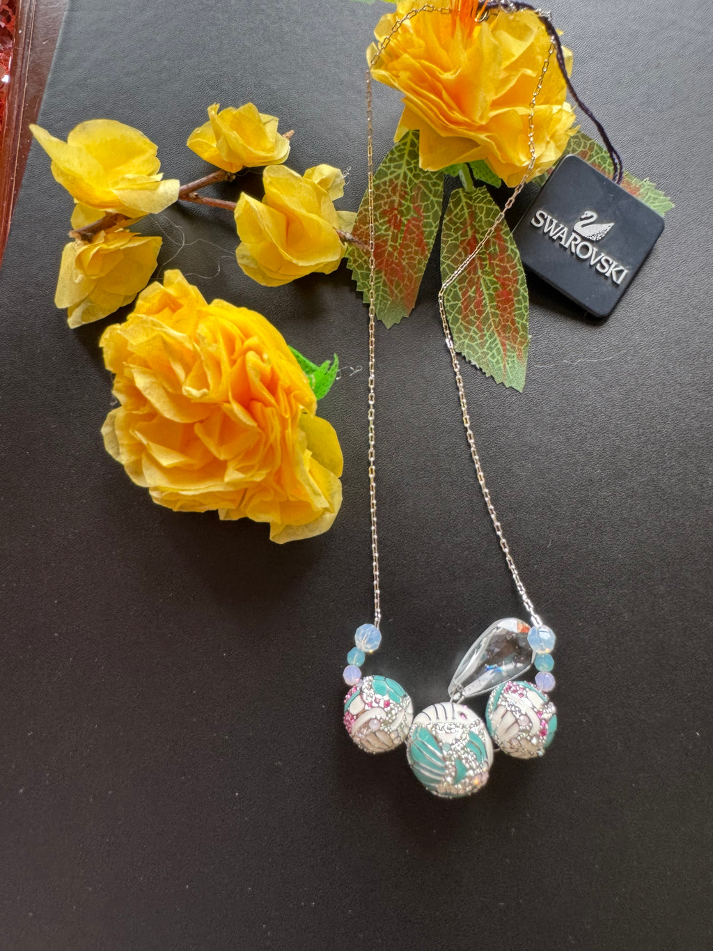 Swarovski necklace rare
