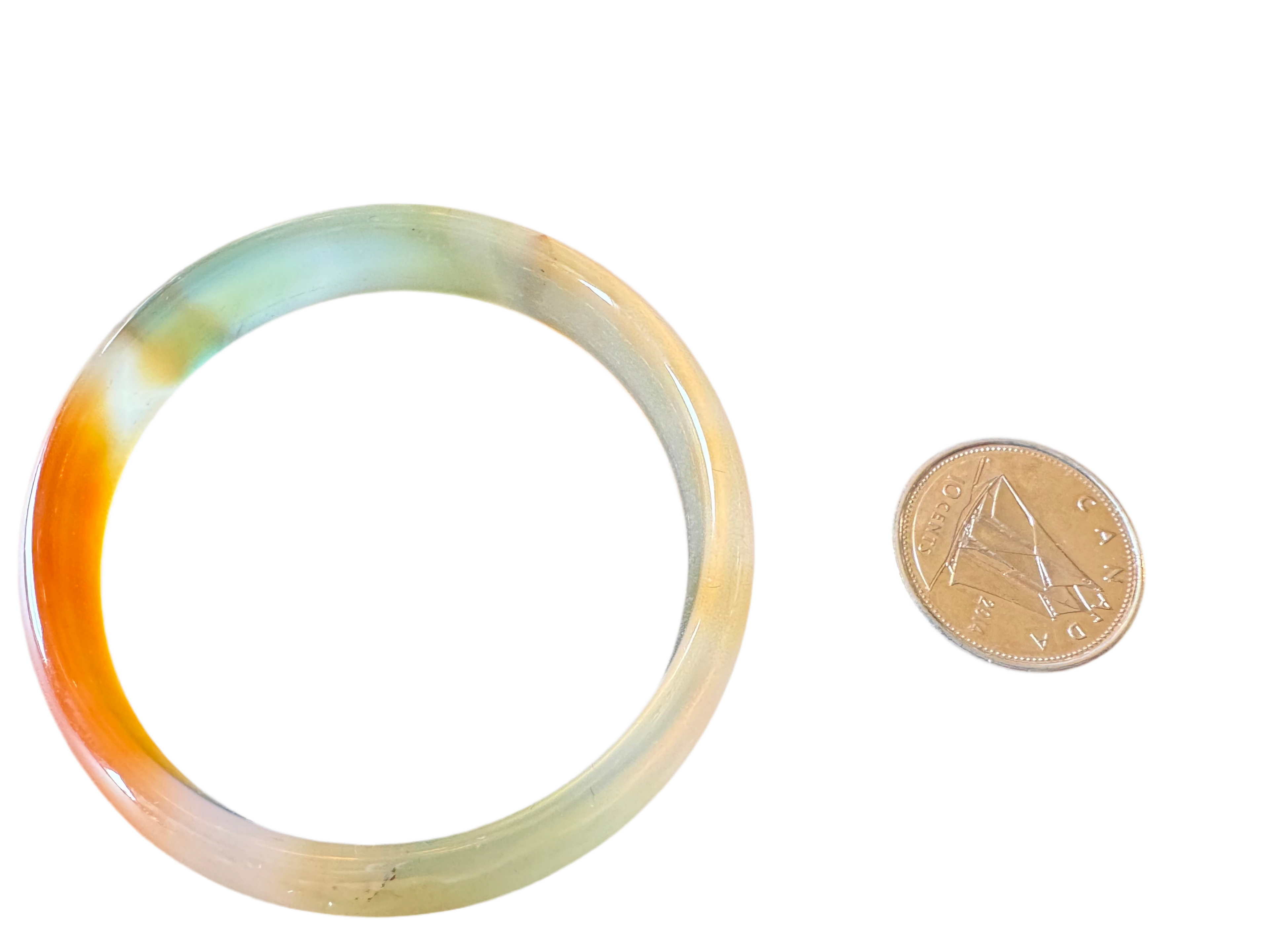Bangle agate jade new